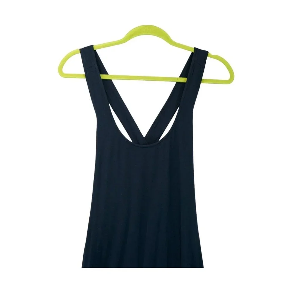 NWT MICHAEL KORS Women's‎ Solid Halter Maxi Dress Size XS MSRP $140 ~ Navy